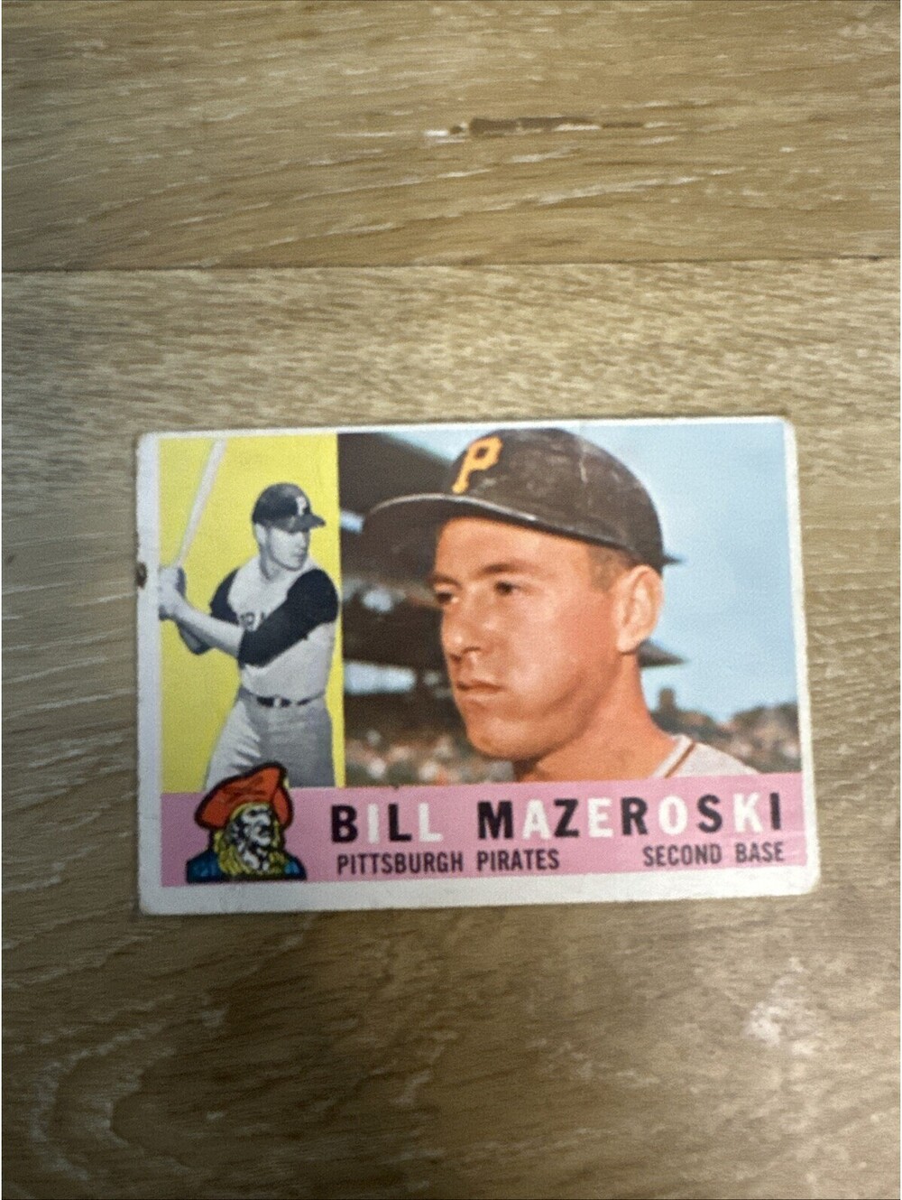 Bill Mazeroski 1960 Topps #55